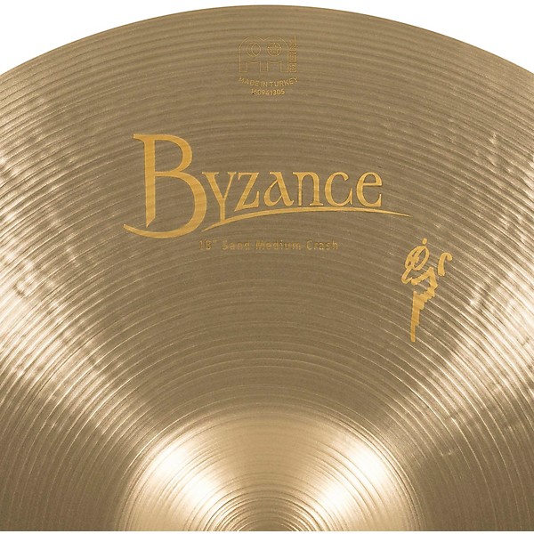 MEINL Byzance Vintage Series Benny Greb Sand Medium Crash Cymbal 18 in.