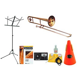 Getzen 351 Beginner Student Trombone Bundle