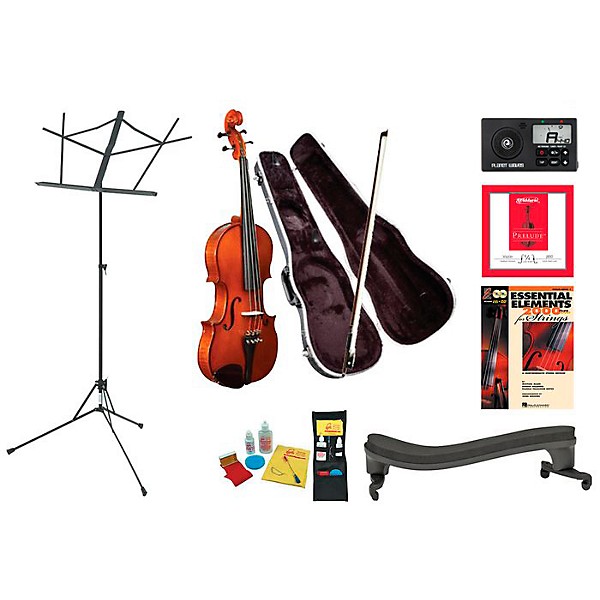 Knilling Sinfonia Beginner Student 4/4 Violin Bundle