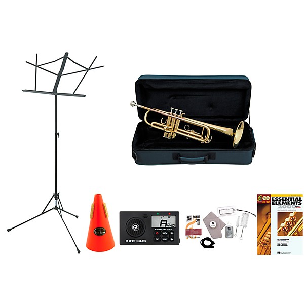 Giardinelli GTR 312 Beginner Student Trumpet Bundle
