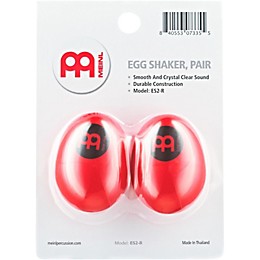 MEINL Egg Shaker (Pair) Red
