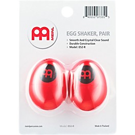 MEINL Egg Shaker (Pair) Blue MEINL Egg Shaker (Pair) Red