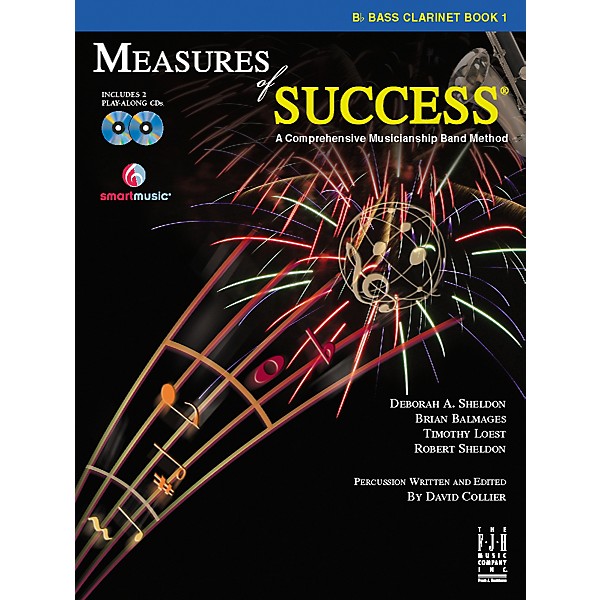 FJH Music Measures of Success Bass Clarinet Book 1