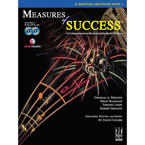 FJH Music Measures of Success E-flat Baritone Saxophone Book 1