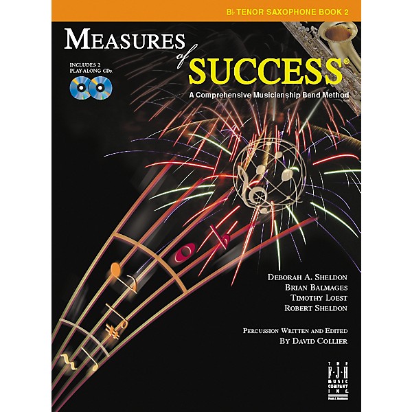 FJH Music Measures of Success® B-flat Tenor Saxophone Book 2