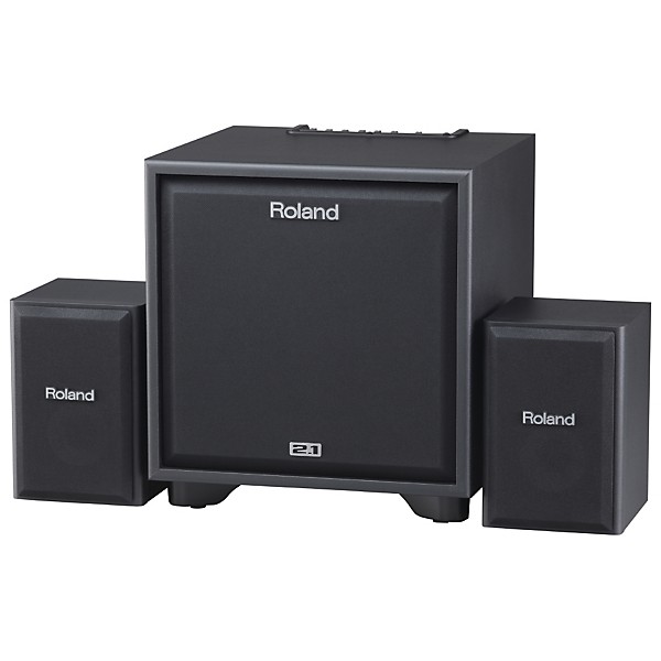 Open Box Roland CM-220 2.1 CUBE Monitor System Black | Guitar Center