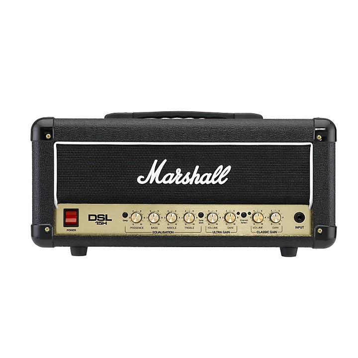 Restock Marshall DSL15H 15W All-Tube Guitar Amp Head Black 
