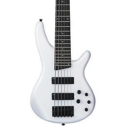Open Box Ibanez SR256 6-String Bass Guitar Pearl White | Guitar Center