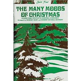 Alfred The Many Moods of Christmas Suite 4 SATB