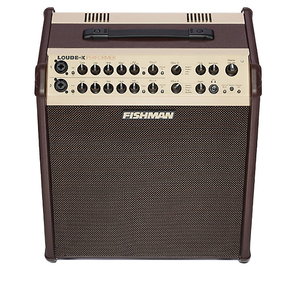 Open Box Fishman Loudbox Performer 180W Acoustic Guitar Combo Amp with Effects Level 1 Brown