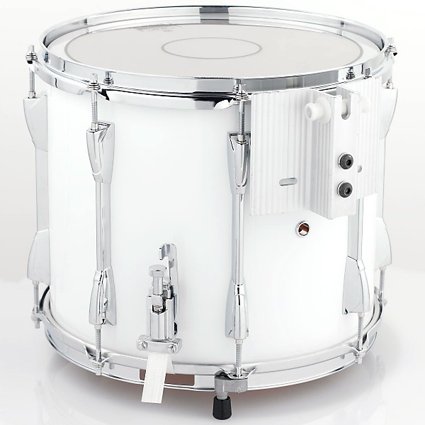 Yamaha Power-Lite Marching Snare Drum White Wrap 13 in.