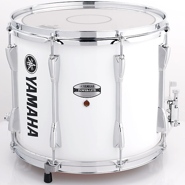 Yamaha Power-Lite Marching Snare Drum White Wrap 13 in.