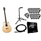 Dean EABC 5-String Acoustic-Electric Bass with Accessory Pack Natural thumbnail