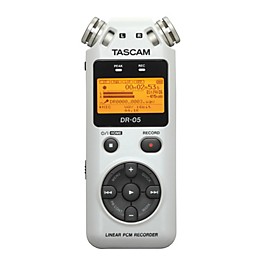 TASCAM DR-05W Limited Edition Solid State Recorder White