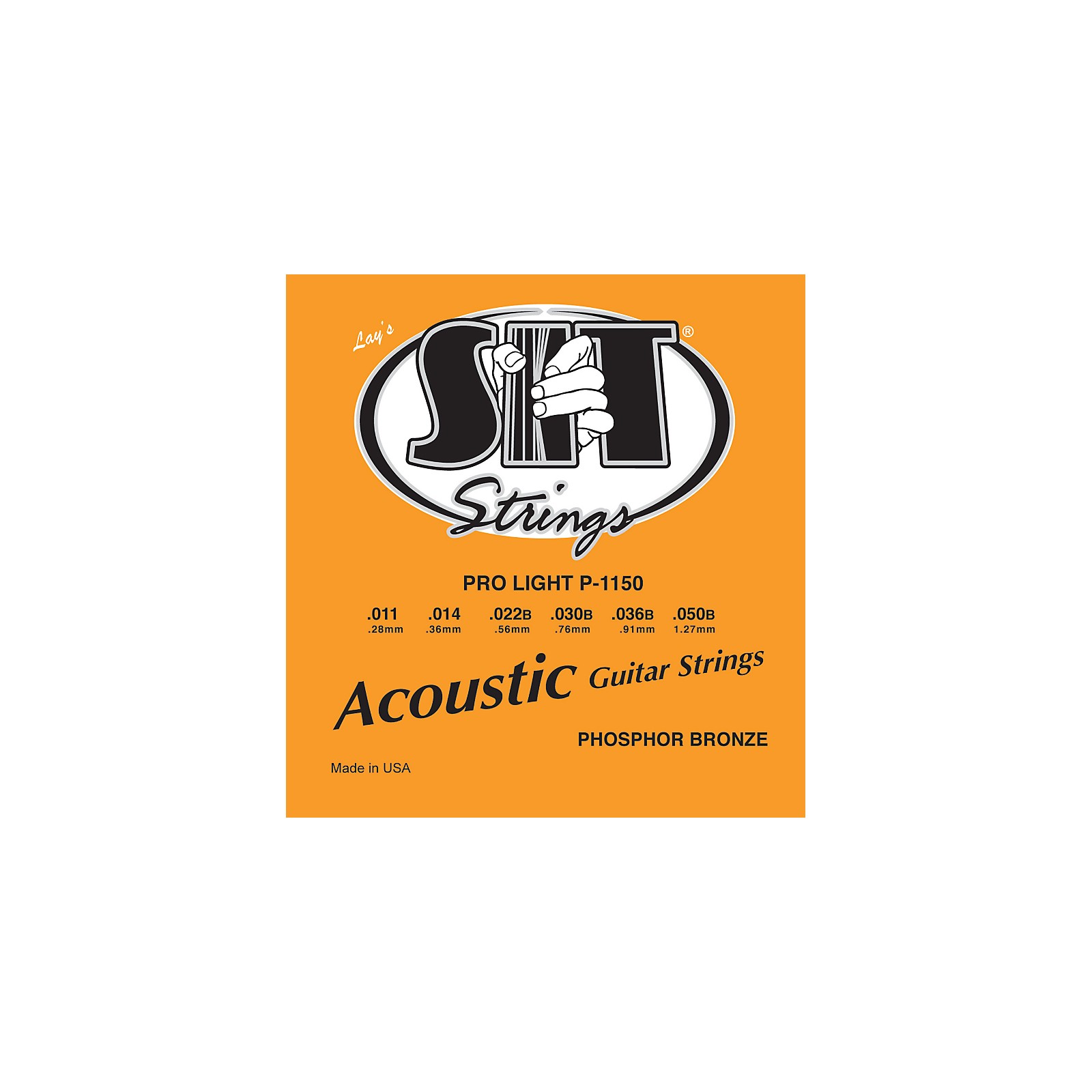 SIT Strings P1150 Pro Light Phosphor Bronze Acoustic Guitar Strings