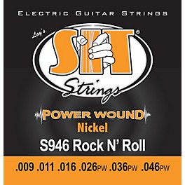 SIT Strings S946 Rock n Roll Power Wound Nickel Electric Guitar Strings