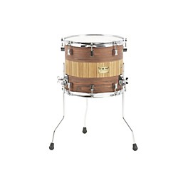 Pork Pie Maple Floor Tom Rosewood Zebra 14 x 12 in.