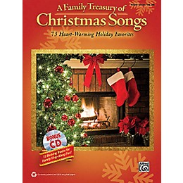 Hal Leonard A Family Treasury Of Christmas Songs Piano/Vocal/Guitar With Bonus CD