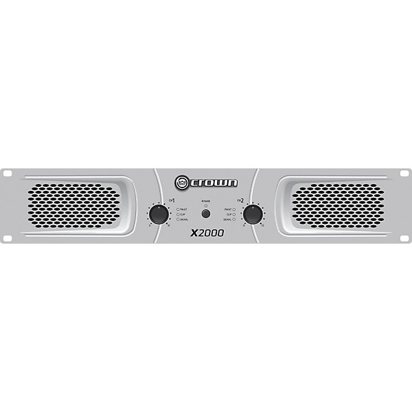 Open Box Crown X2000 Stereo 2x450W Power Amp | Guitar Center