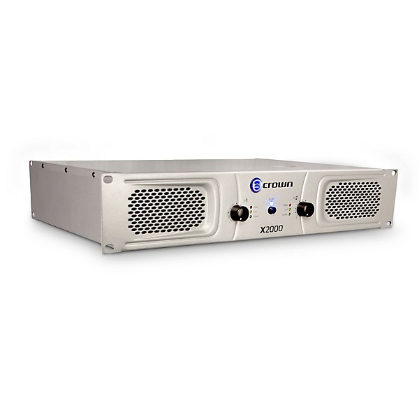 Open Box Crown X2000 Stereo 2x450W Power Amp | Guitar Center