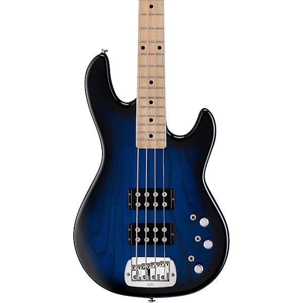 Open Box G&L Tribute L2000 Electric Bass Guitar Level 2 Blueburst, Maple Fretboard 190839174635