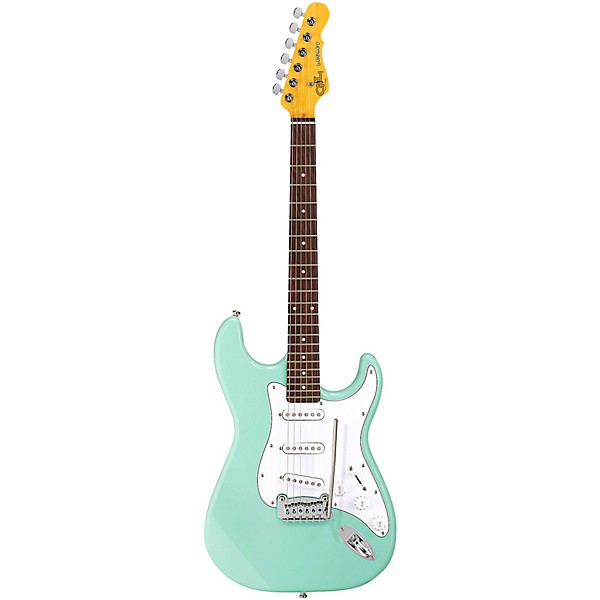 G&L Tribute Legacy Electric Guitar Surf Green Rosewood Fretboard
