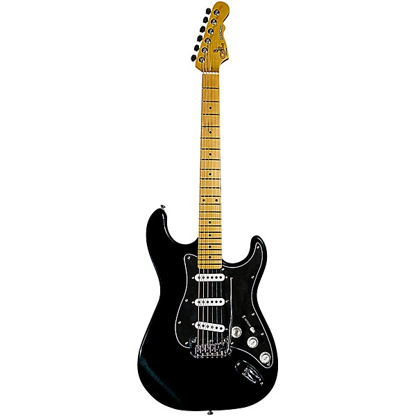 G&L Tribute Legacy Electric Guitar Black Satin Frost