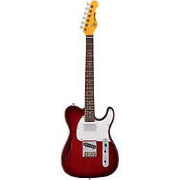 G&L Tribute ASAT Classic Bluesboy Semi-Hollow Electric Guitar Red