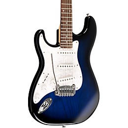Open Box G&L Tribute Legacy Left-Handed Electric Guitar Level 2 Blueburst,Rosewood Fretboar 190839069016