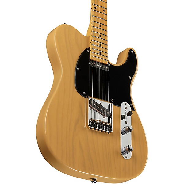 G&L Tribute ASAT Classic Electric Guitar Butterscotch Blonde Maple Fretboard