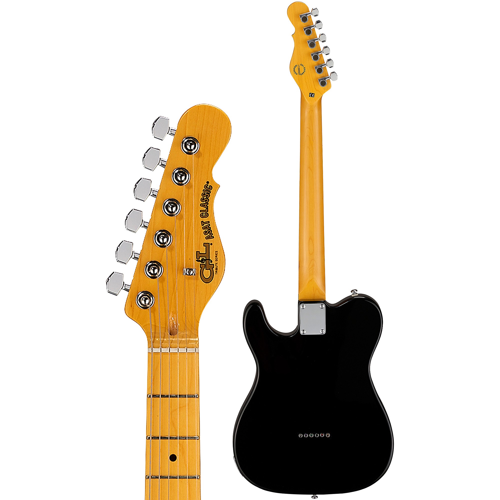 G&L Tribute ASAT Classic Electric Guitar Gloss Black