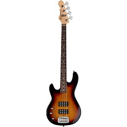 G&L Tribute L2000 Left-Handed Electric Bass Guitar 3-Tone Sunburst