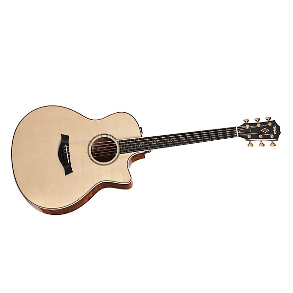 Taylor 2012 Fall Limited Grand Symphony Quilt Sapele Acoustic-Electric Guitar Natural