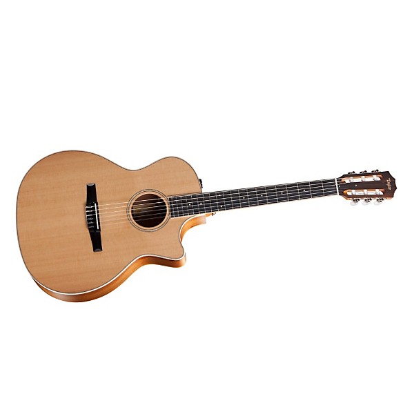 Taylor 2012 Fall Limited 414ce-N-FLTD Grand Auditorium Nylon String Acoustic-Electric Guitar Natural