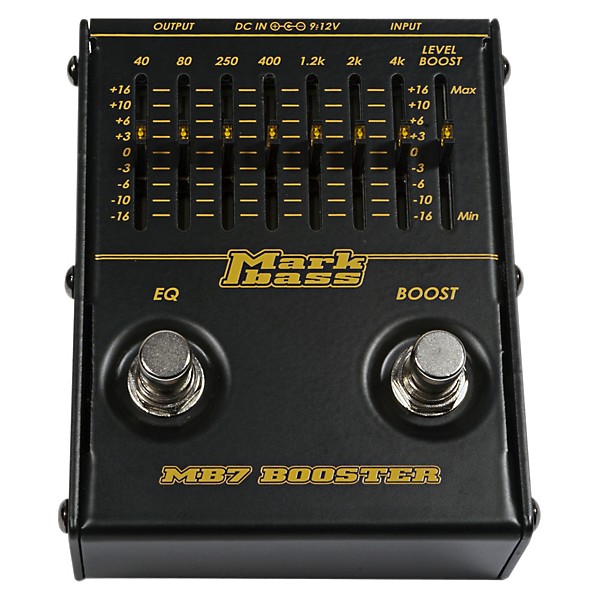 Open Box Markbass MB7 Booster 7-Band Bass Graphic EQ Level 1