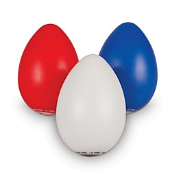 LP Egg Shaker Trio Red, White, and Blue