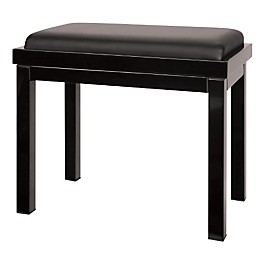 Open Box Proline Faux Leather Steel Piano Bench Level 1