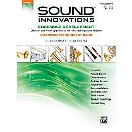 Alfred Sound Innovations Concert Band Ensemble Development Percussion 1 Book