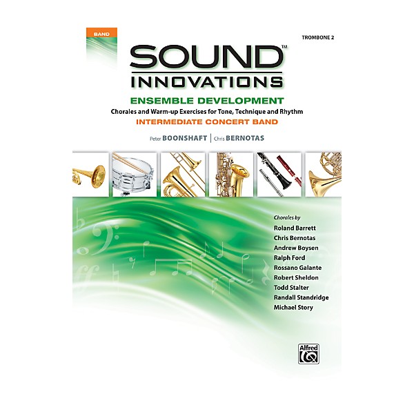 Alfred Sound Innovations Concert Band Ensemble Development Trombone 2 Book