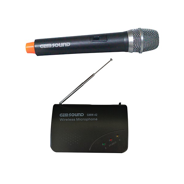 Gem Sound Professional Handheld Wireless Microphone Freq. C