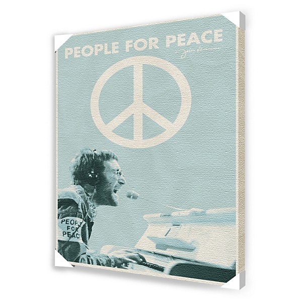 Clearance Ace Framing John Lennon People for Peace Canvas Poster