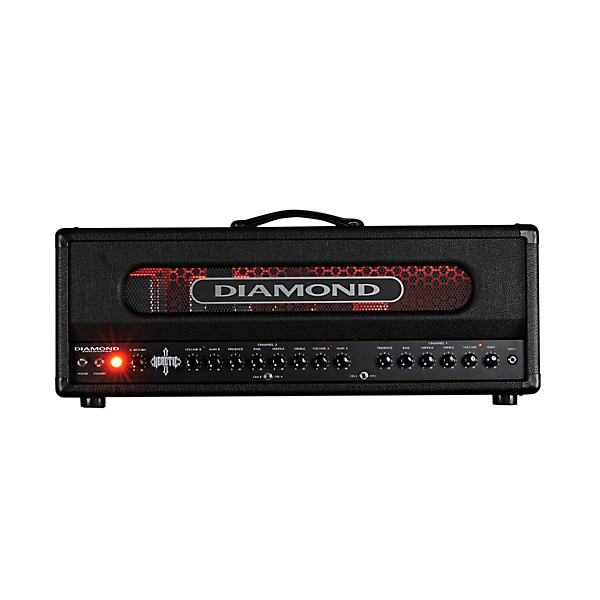 Diamond Amplification Heretic USA Custom Series100W Modern Tube Guitar Amp Head Black