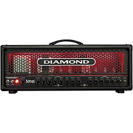 Diamond Amplification Nitrox USA Custom Series 100W Modern Tube Guitar Amp Head Black