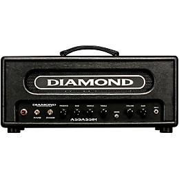 Open Box Diamond Amplification Assassin Vanguard Series 22W Tube Guitar Amp Head Level 2 Black 888365487120