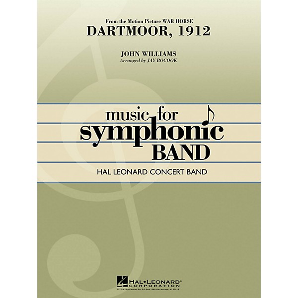 Hal Leonard Dartmoor, 1912 (From War Horse) - Hal Leonard Concert Band Series Level 4