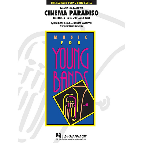 Hal Leonard Cinema Paradiso (Flexible Solo Feature With Band) - Young Band Series Level 3