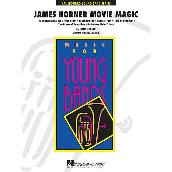 Hal Leonard James Horner Movie Magic - Young Band Series Level 3