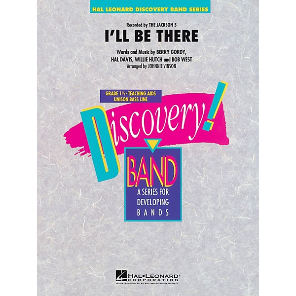 Hal Leonard I'll Be There - Discovery! Band Level 1.5