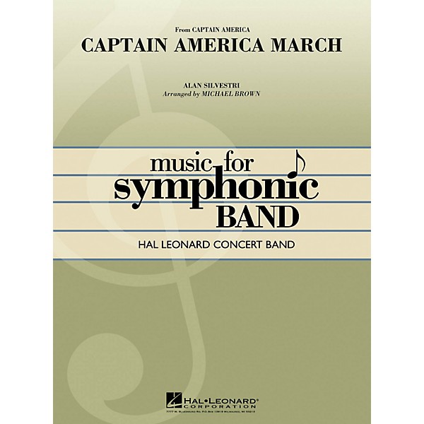 Hal Leonard Captain America March - Hal Leonard Concert Band Series Level 4