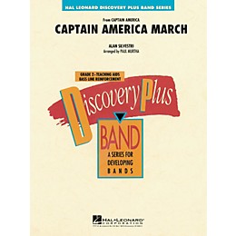 Hal Leonard Captain America March - Discovery Plus! Concert Band Series Level 2